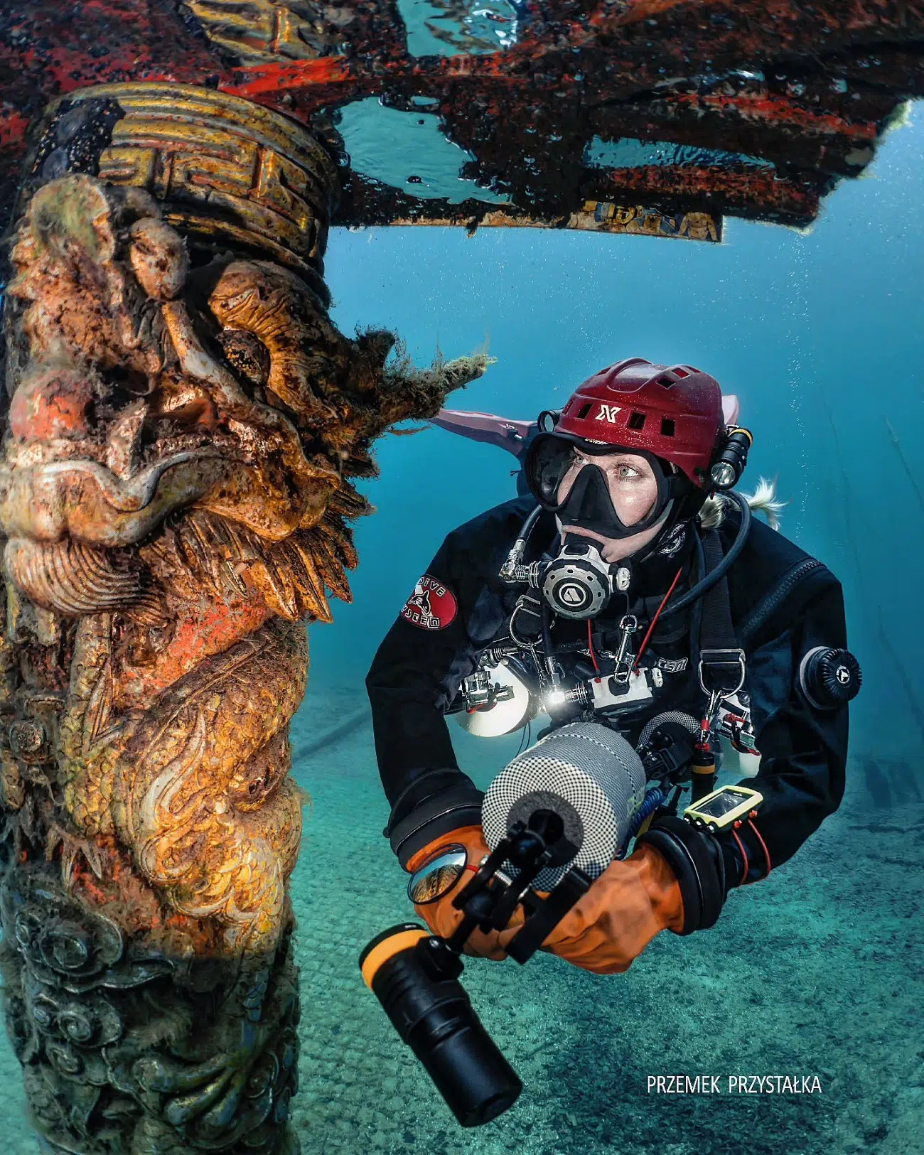 Przemek Przystałka Underwater Wreck Photography