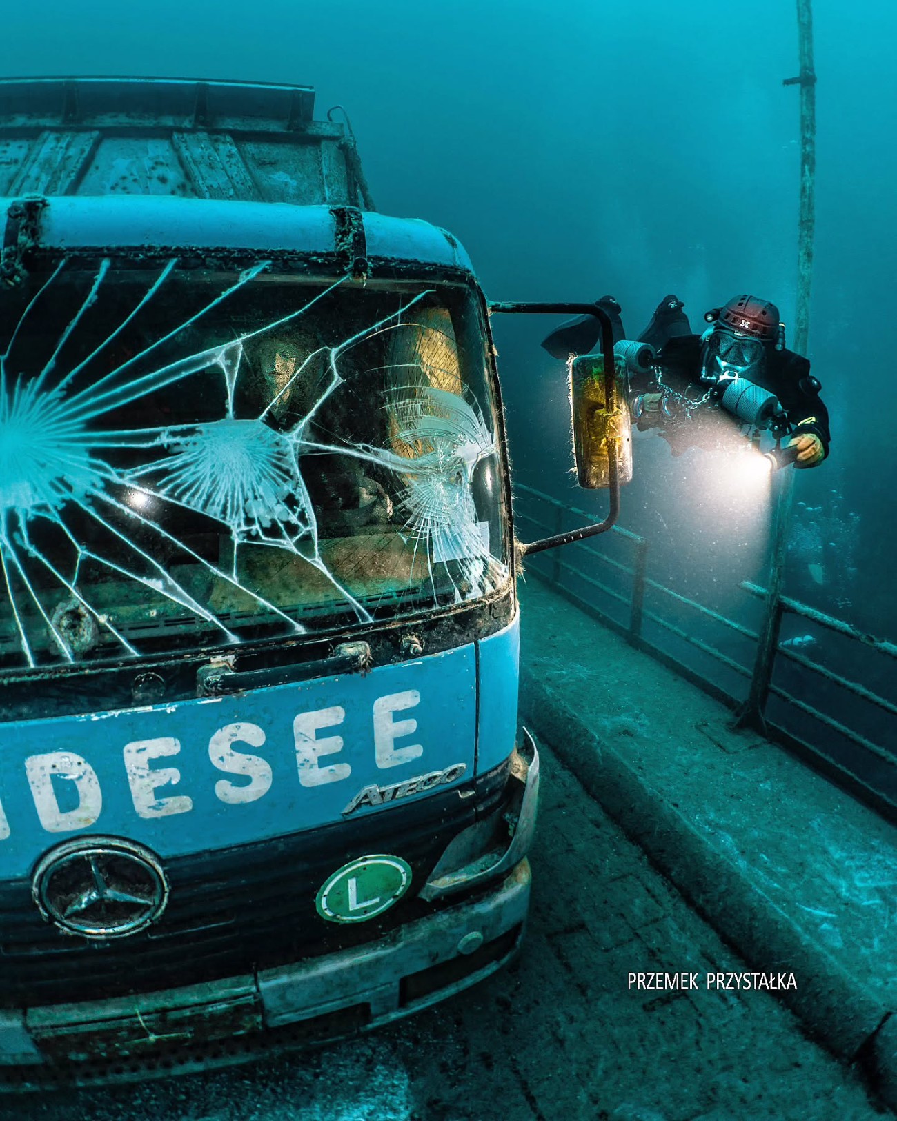 Przemek Przystałka Underwater Wreck Photography