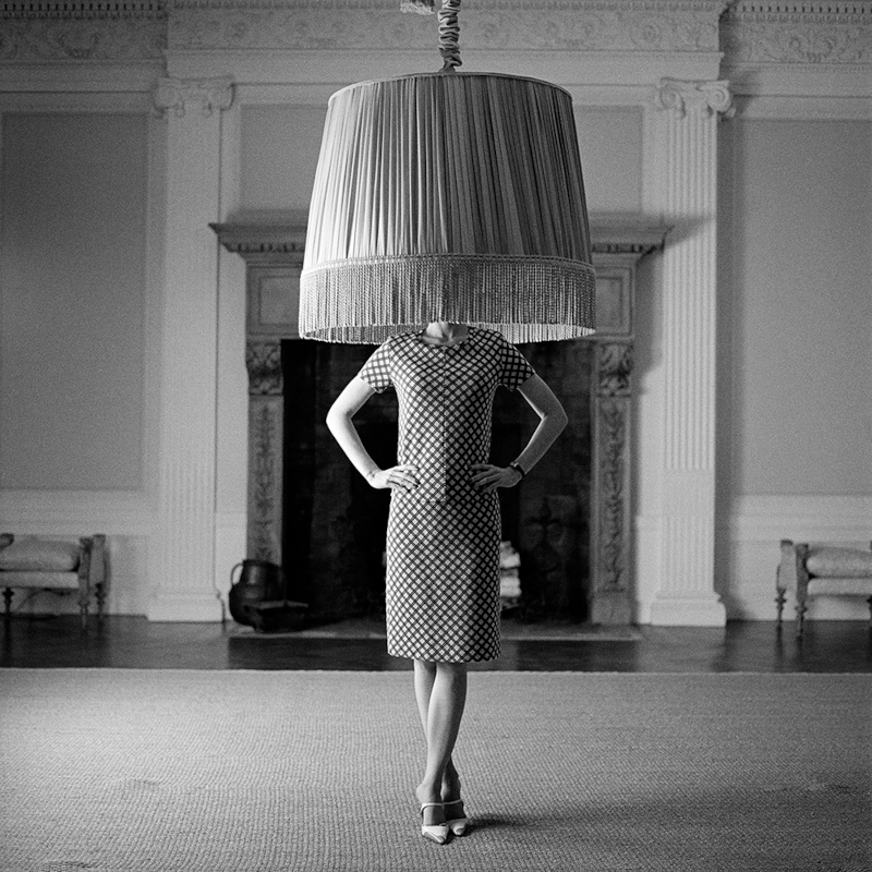 Rodney Smith, Viktoria under Lampshade, Rhinebeck, New York