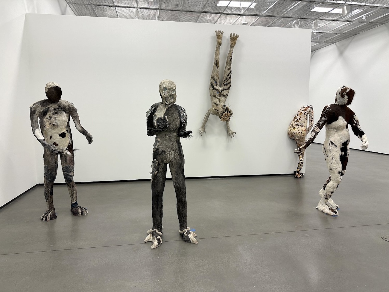 Life Size Sculpture of Figures by Seongmin Yoo