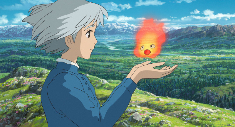 Still image from Howl's Moving Castle
