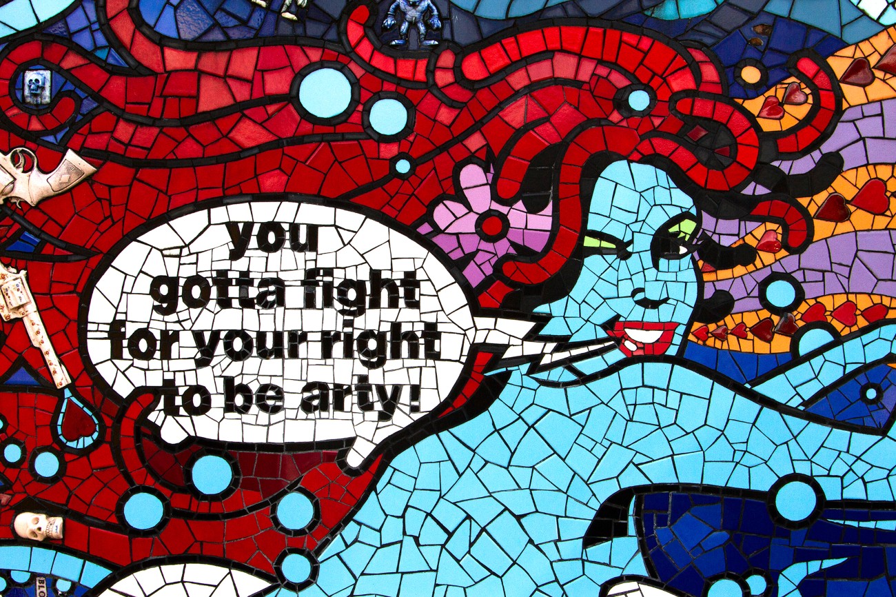 Carrie Reichardt Mosaic in London