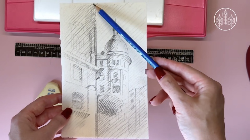 Launch article for "Architectural Watercolors"