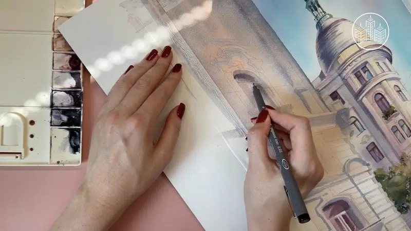 Presale for Architectural Watercolors Academy course