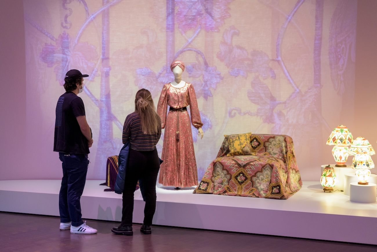 Hamilton Visitors at Denver Art Museum