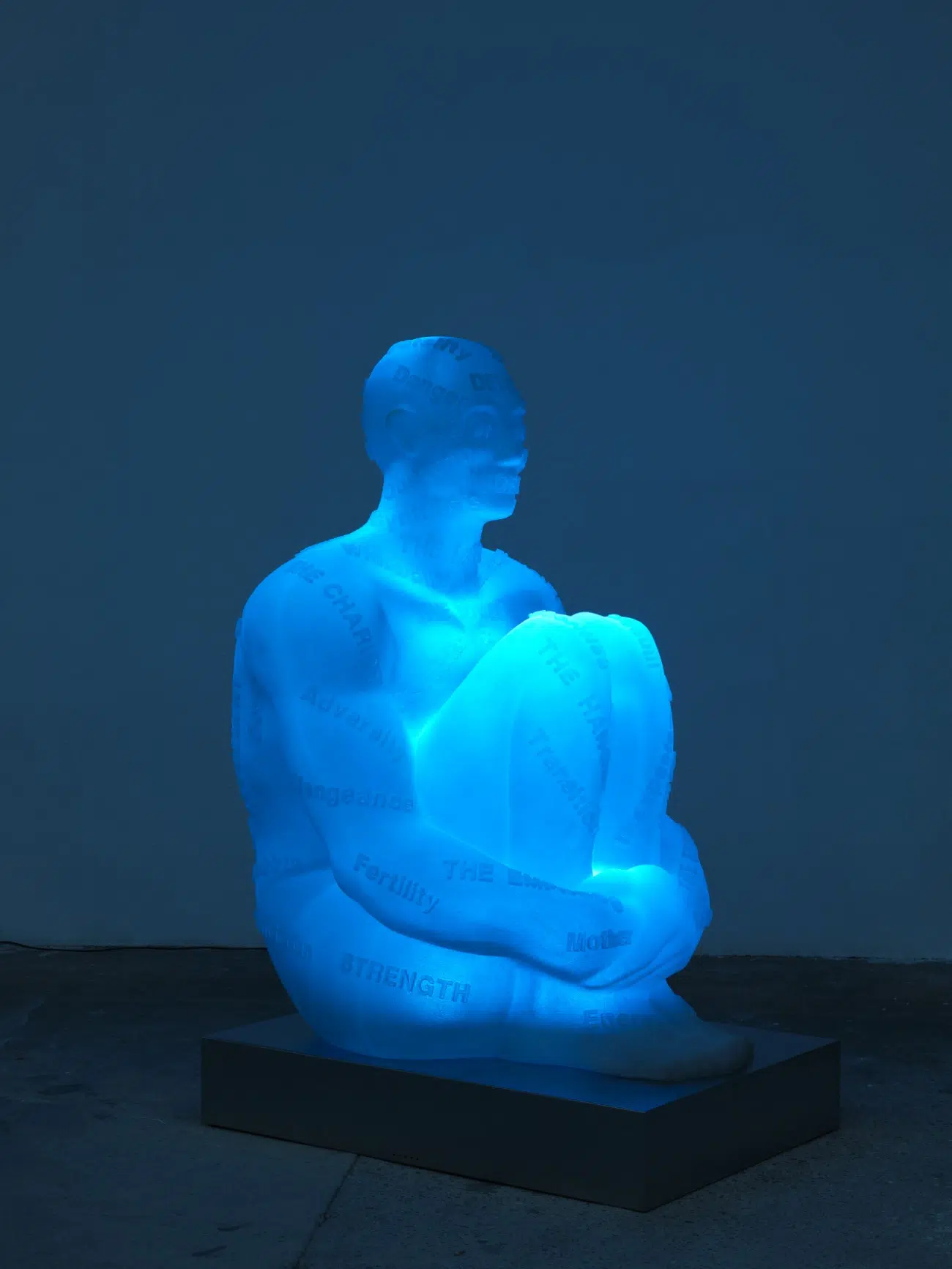 Jaume Plensa Sitting Tattoo XI