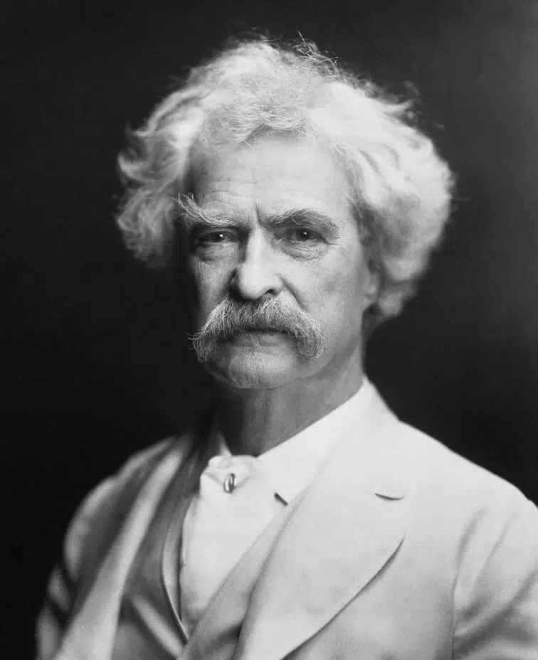 Portrait of Mark Twain