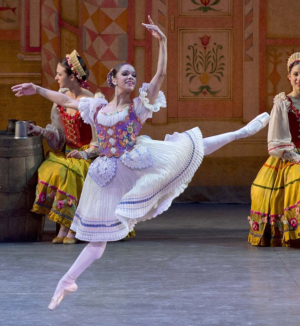 Misty Copeland performing in ”Coppélia“ in 2014.