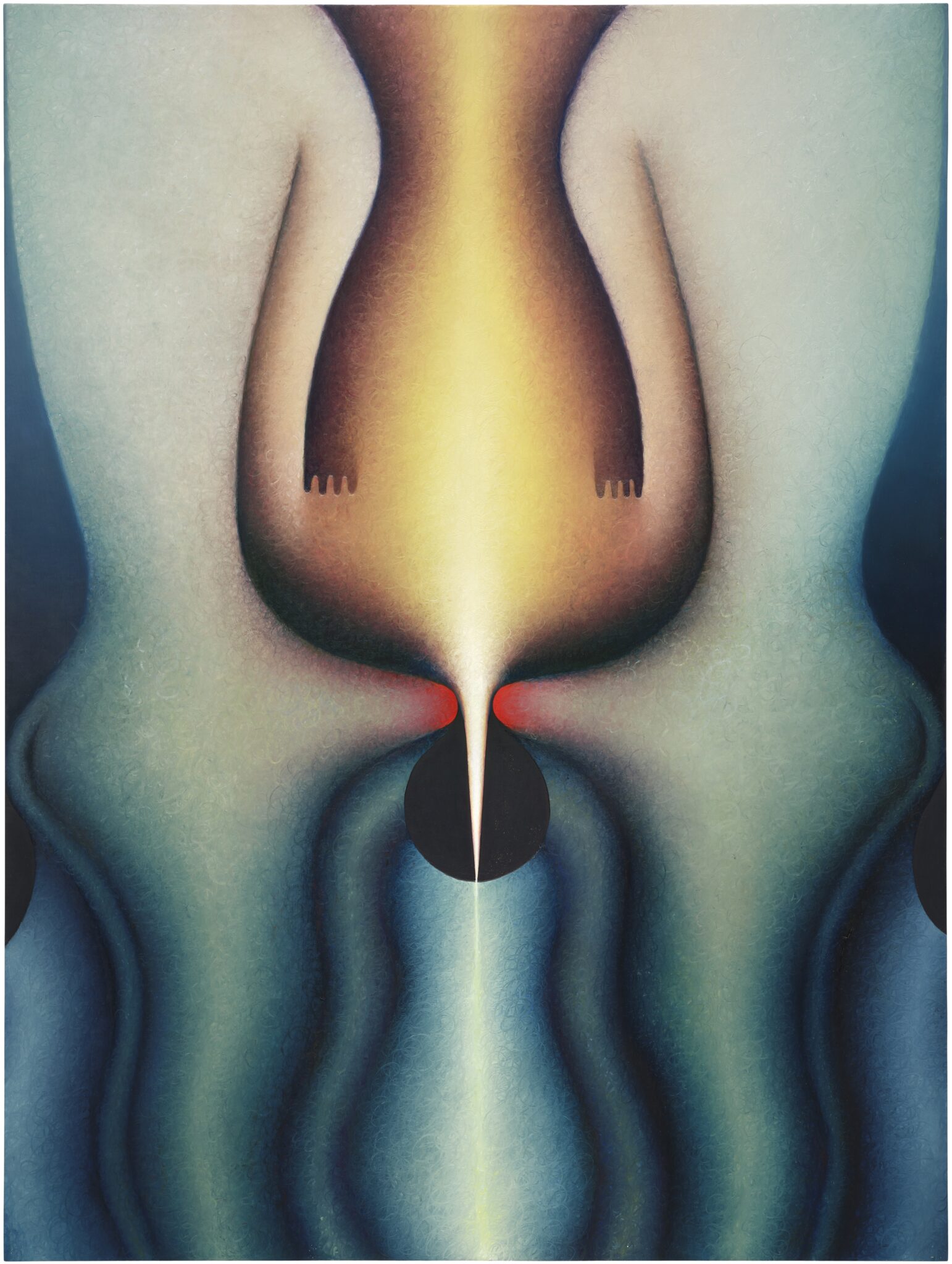 Loie Hollowell, "Hung (down)."