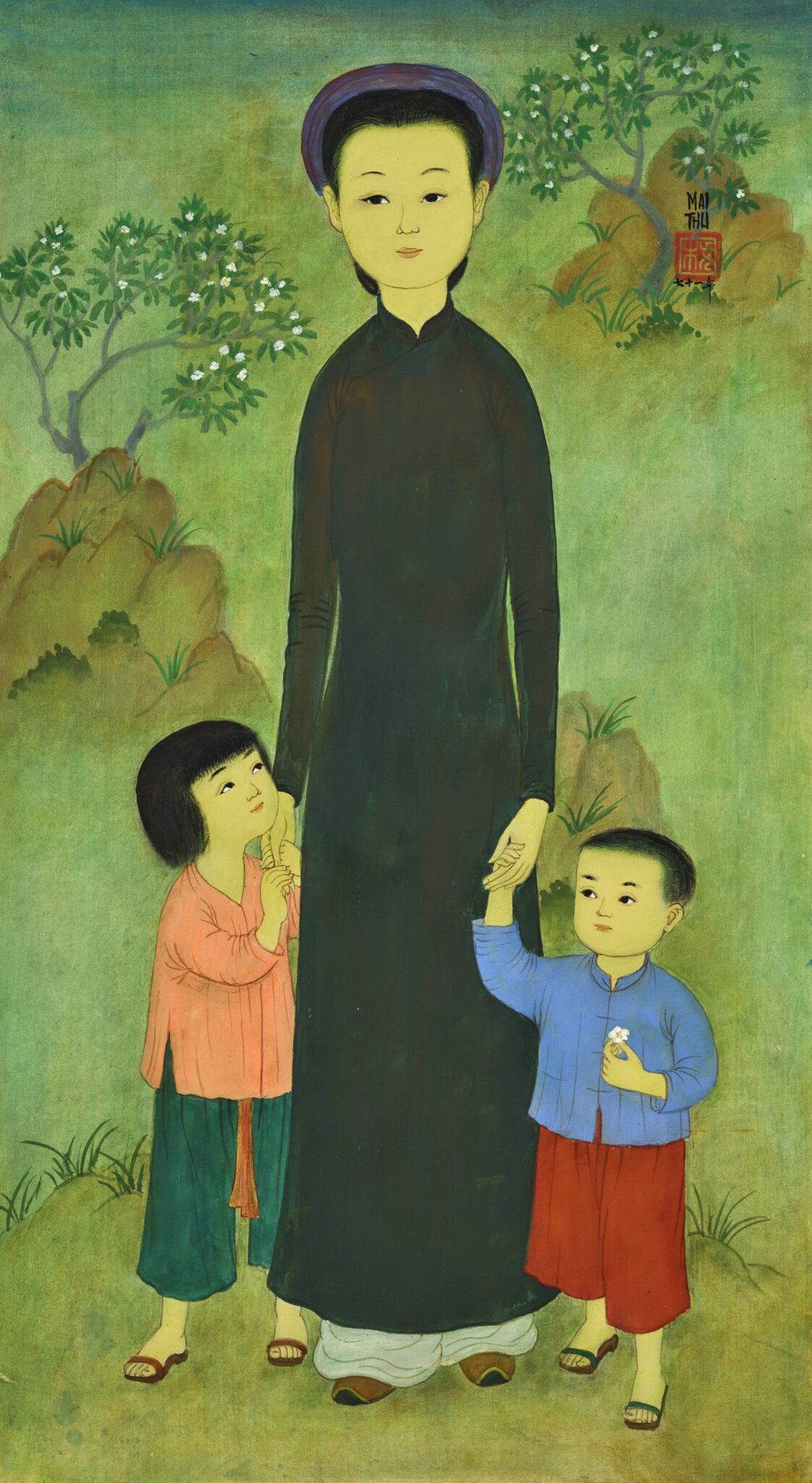 Mai Trung Thu, "Walk in the Garden."