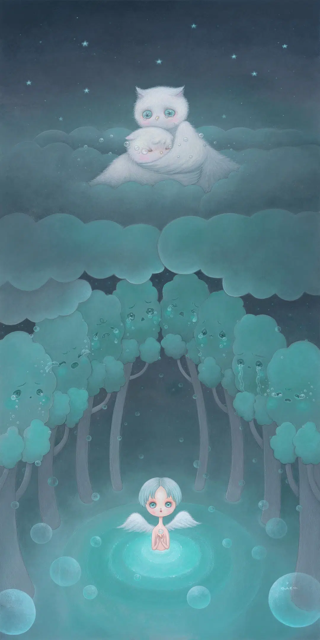 Anime-Inspired Paintings by aica