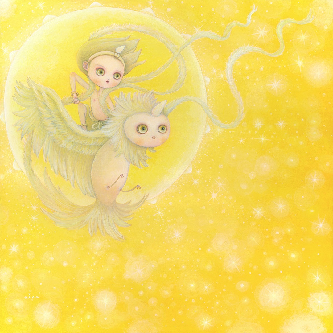 Anime-Inspired Paintings by aica