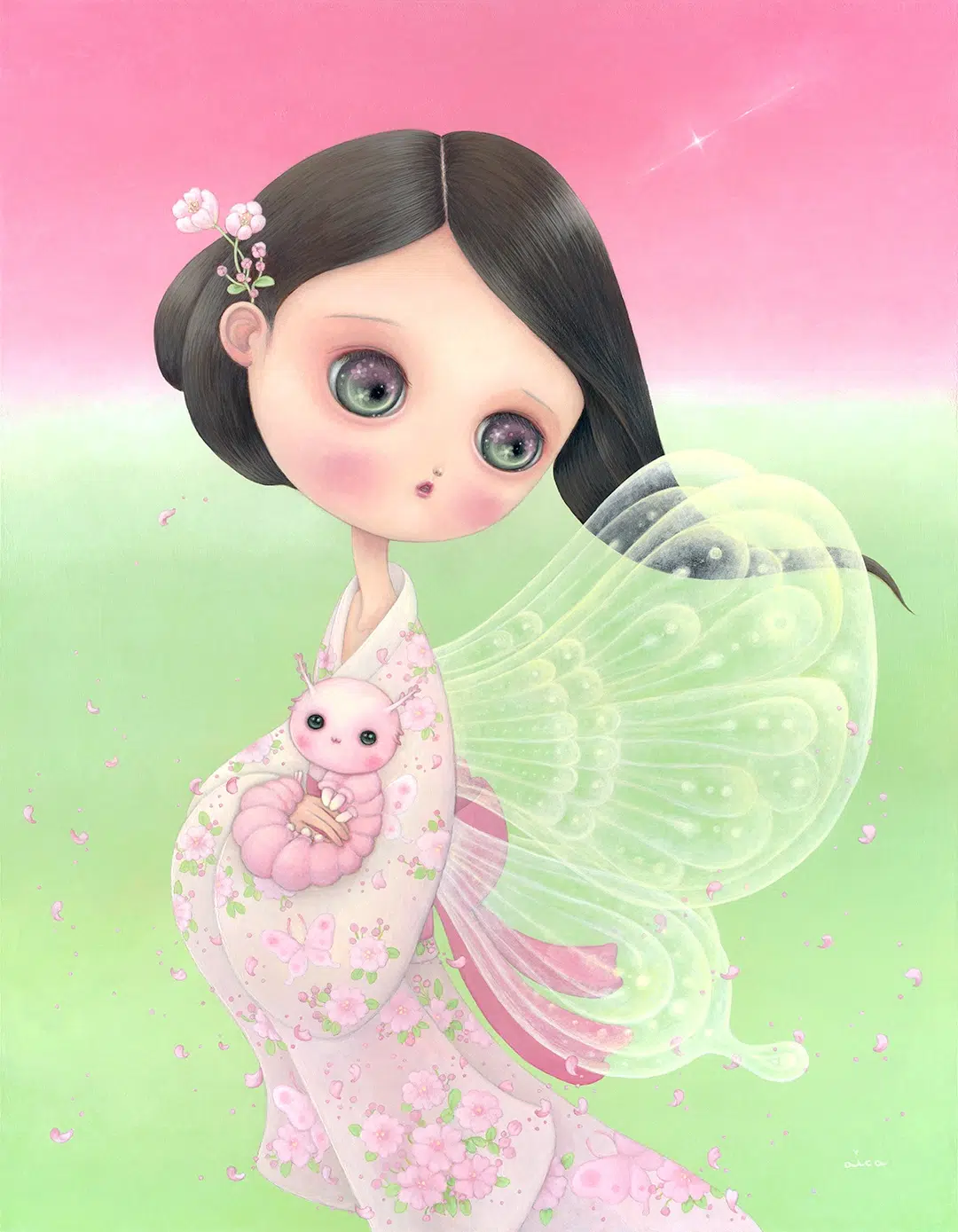 Anime-Inspired Paintings by aica