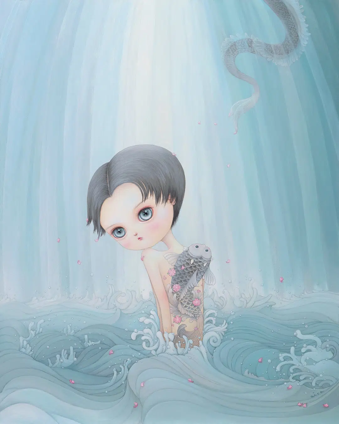 Anime-Inspired Paintings by aica