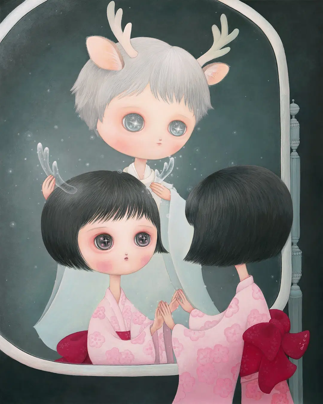 Anime-Inspired Paintings by aica