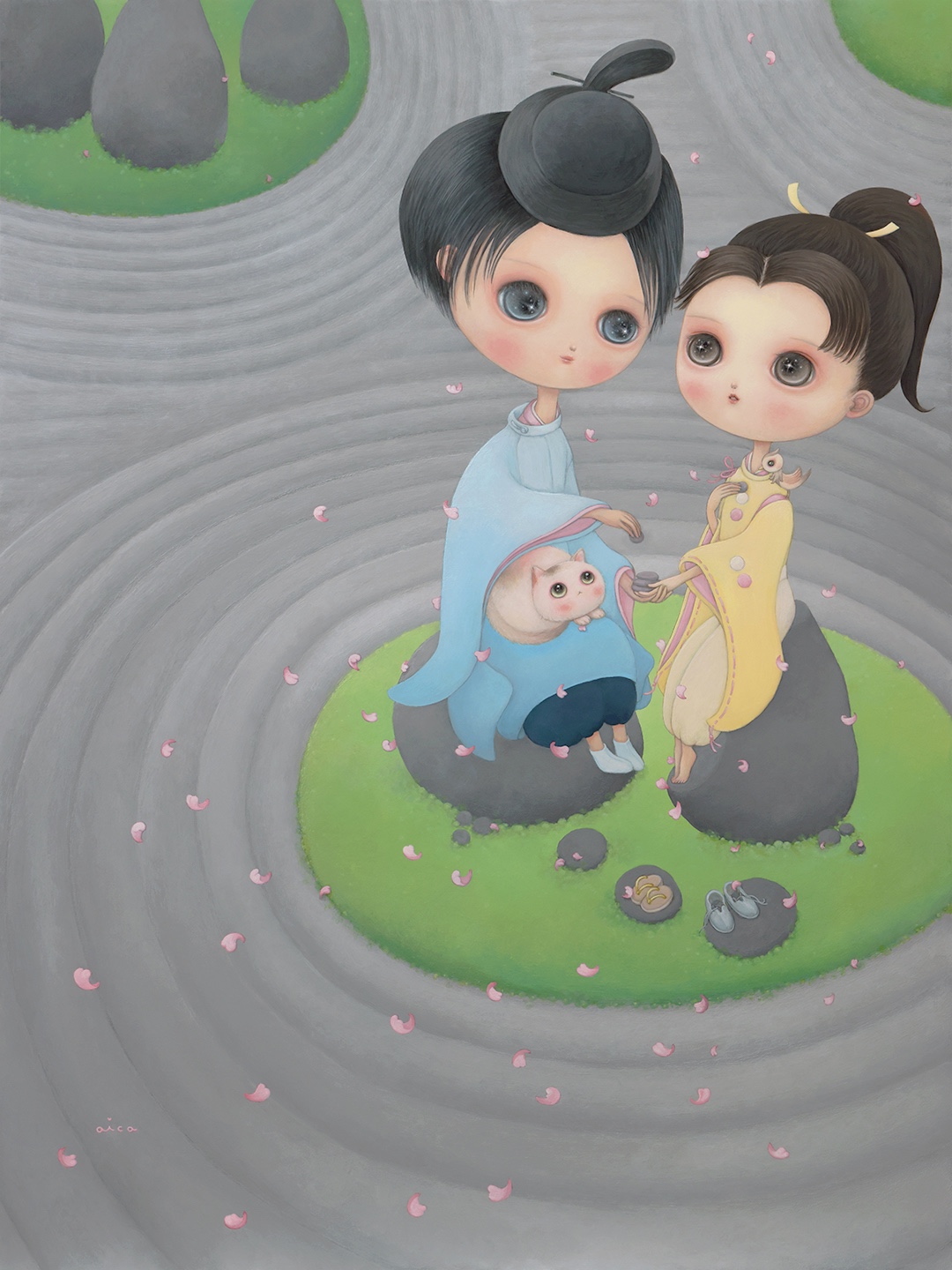 Anime-Inspired Paintings by aica