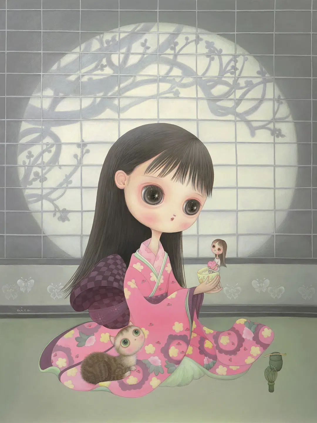 Anime-Inspired Paintings by aica