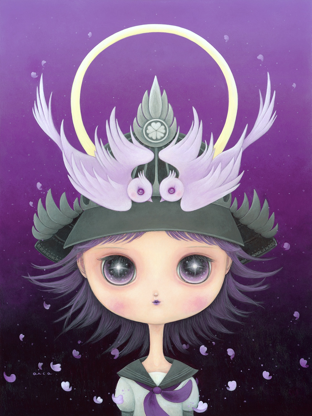 Anime-Inspired Paintings by aica