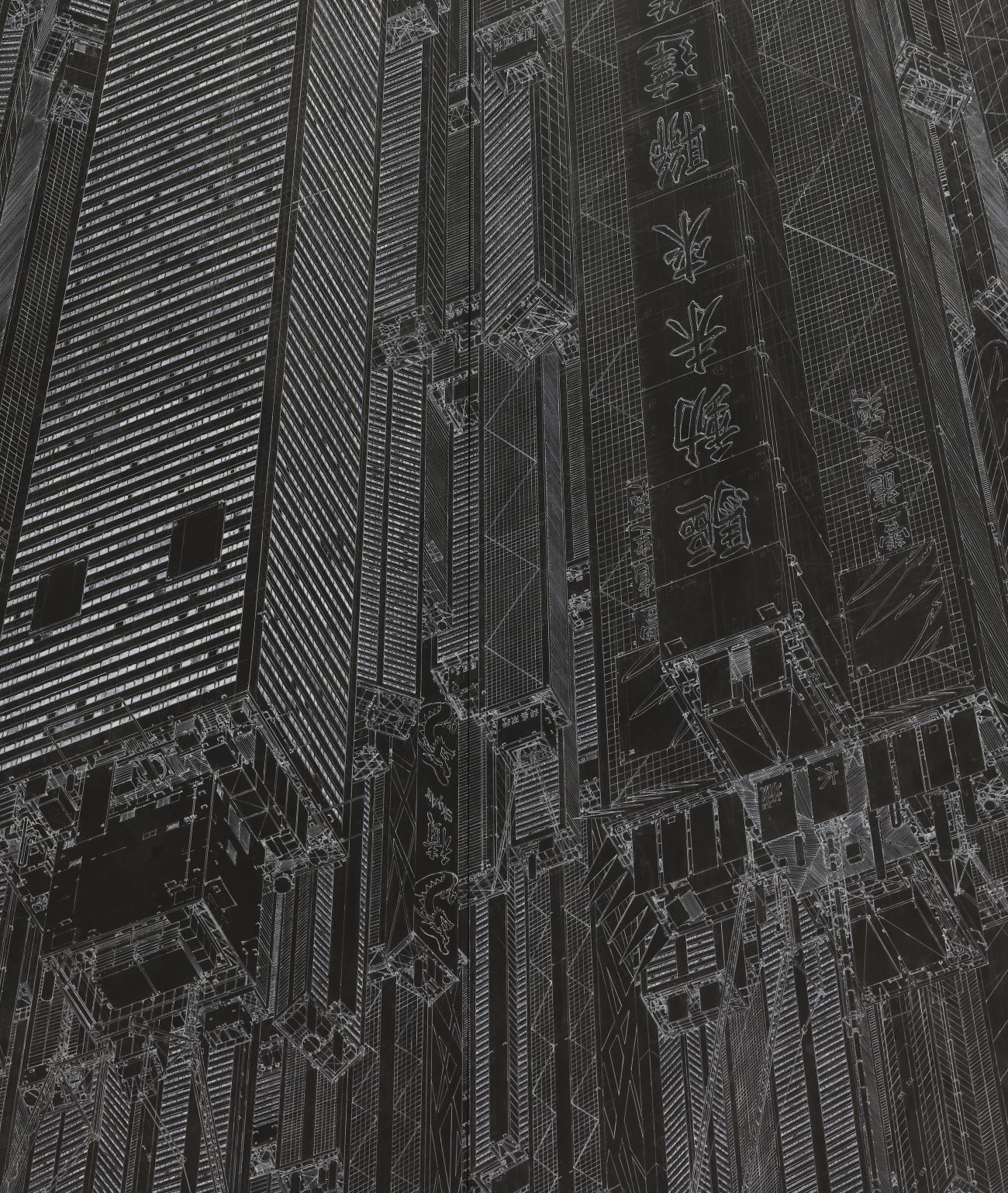 Daisuke Tajima Pen Drawings of Cityscapes