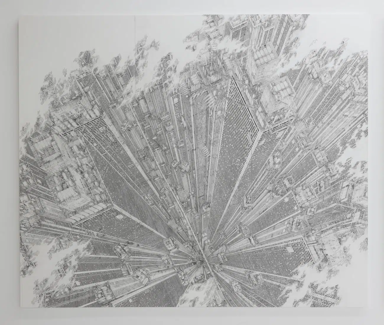 Artist Spends Years Creating Elaborate Cityscapes in Ink