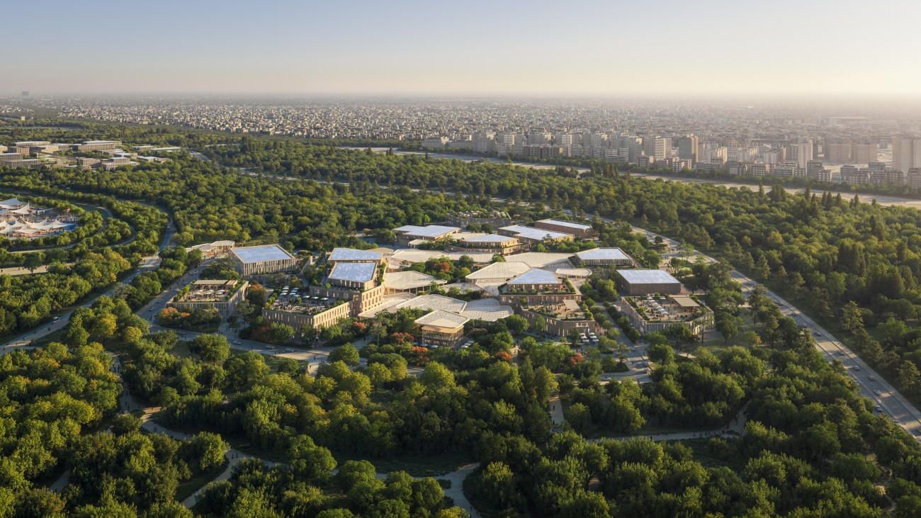 El bosque sostenible de Gensler en Bagdad 