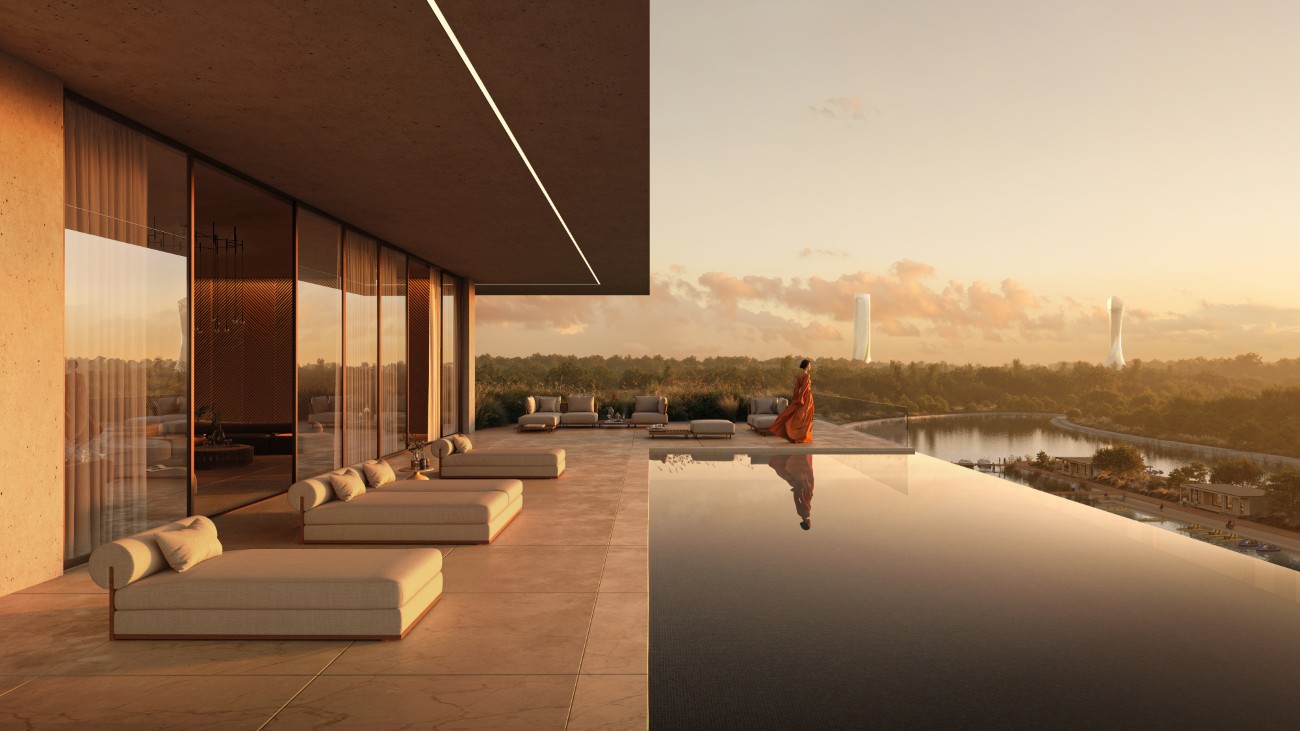 El bosque sostenible de Gensler en Bagdad 