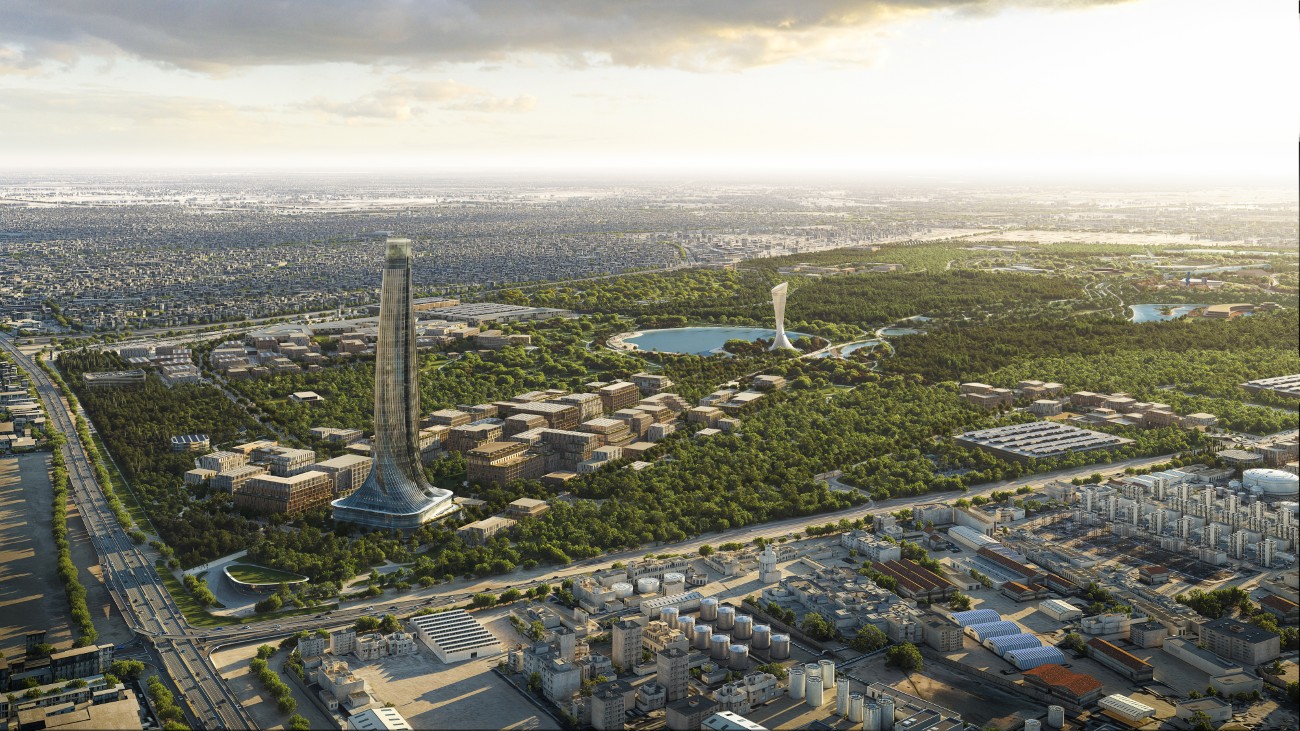 El bosque sostenible de Gensler en Bagdad 