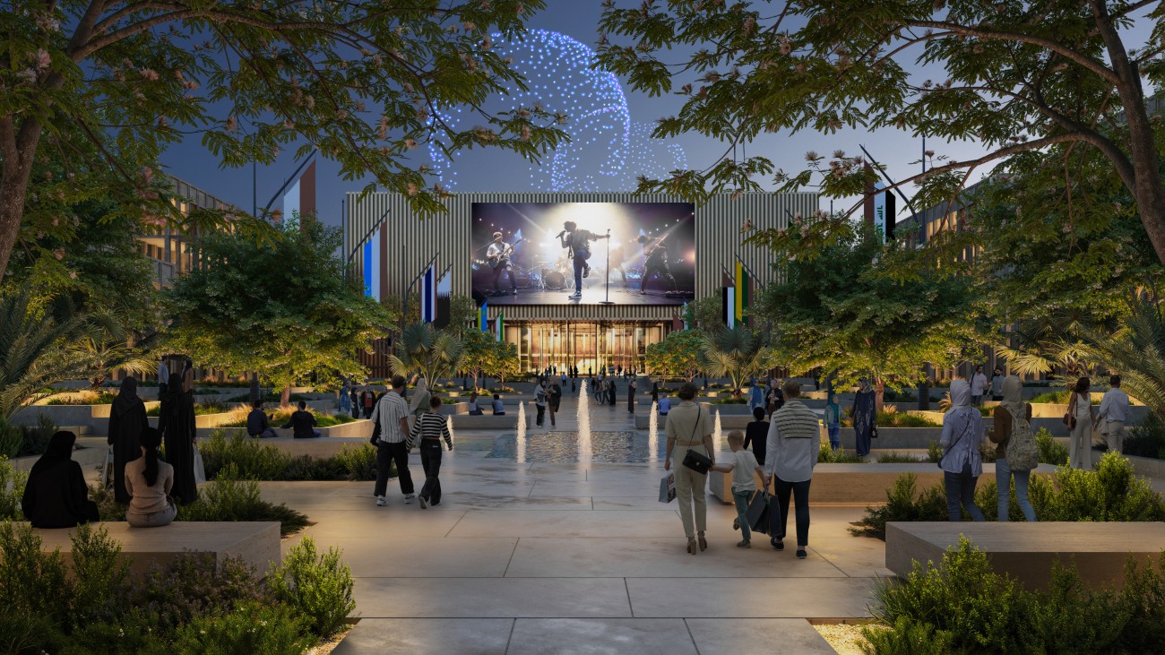 El bosque sostenible de Gensler en Bagdad 