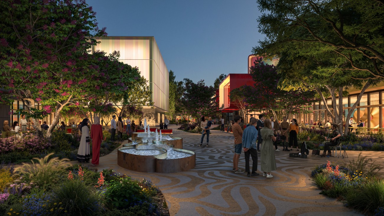 El bosque sostenible de Gensler en Bagdad 