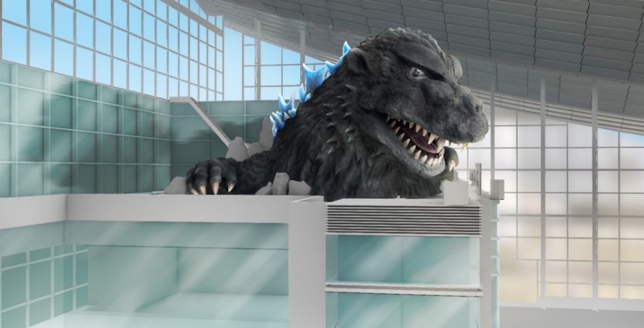 Godzilla at Haneda Airport