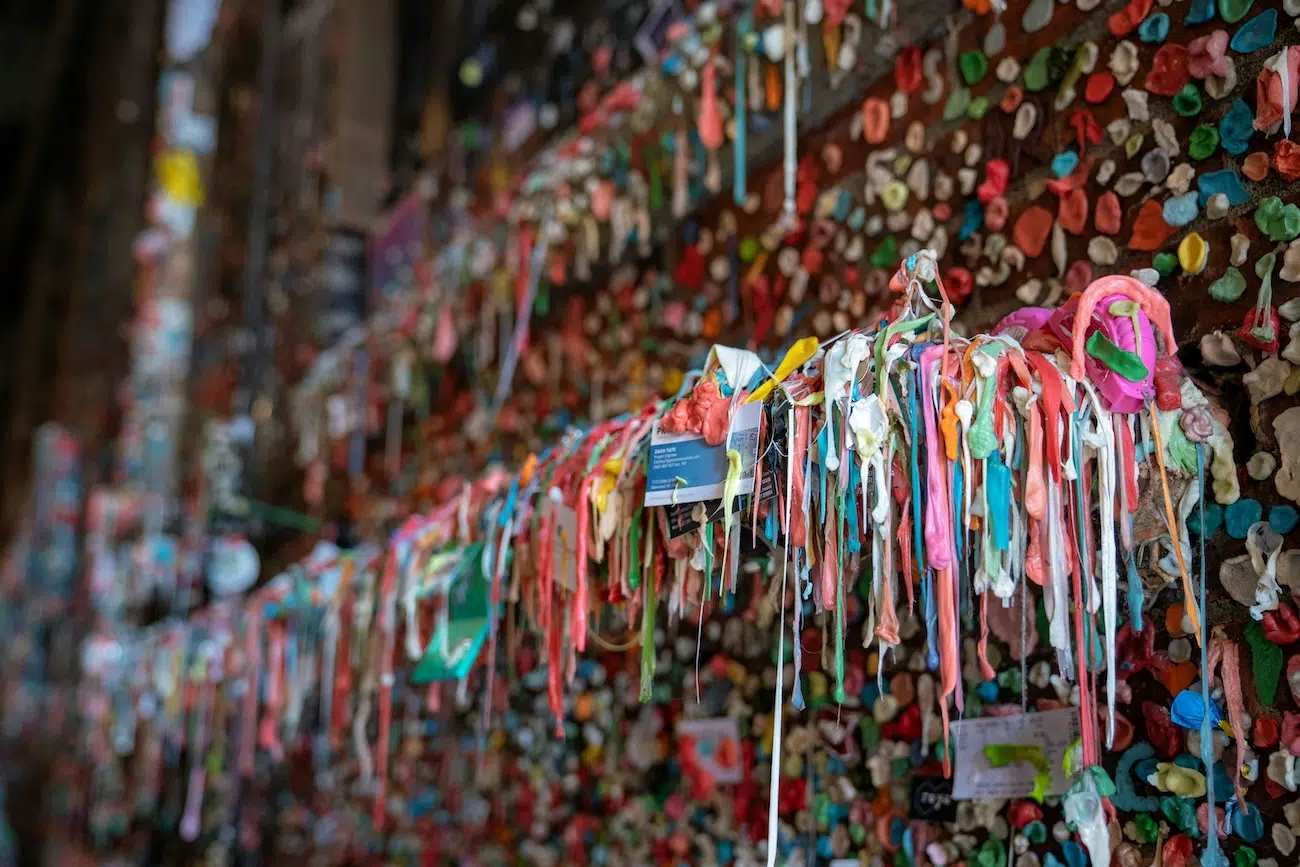 Gum Wall in Seattle