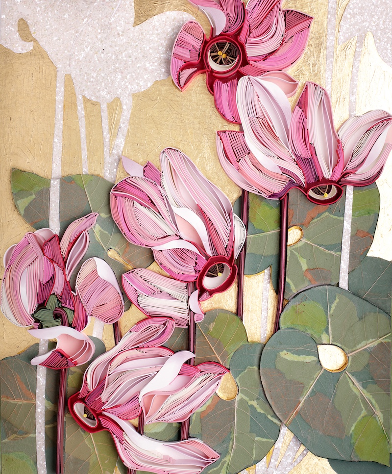 Japan-Inspired Paper Quilling Art by Yuila Brodskaya