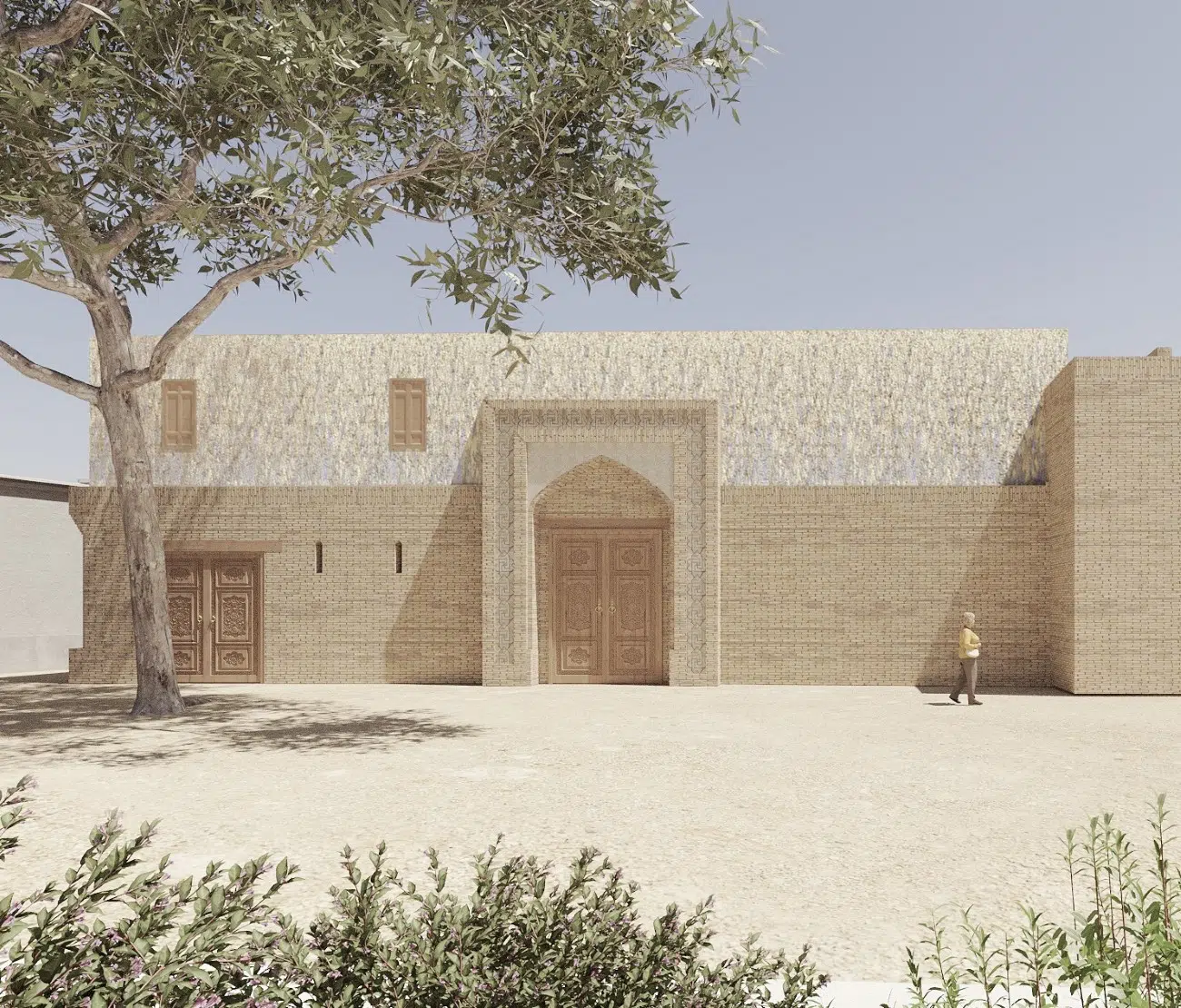 Representación del Museo del Patrimonio Jadids por Lina Ghotmeh