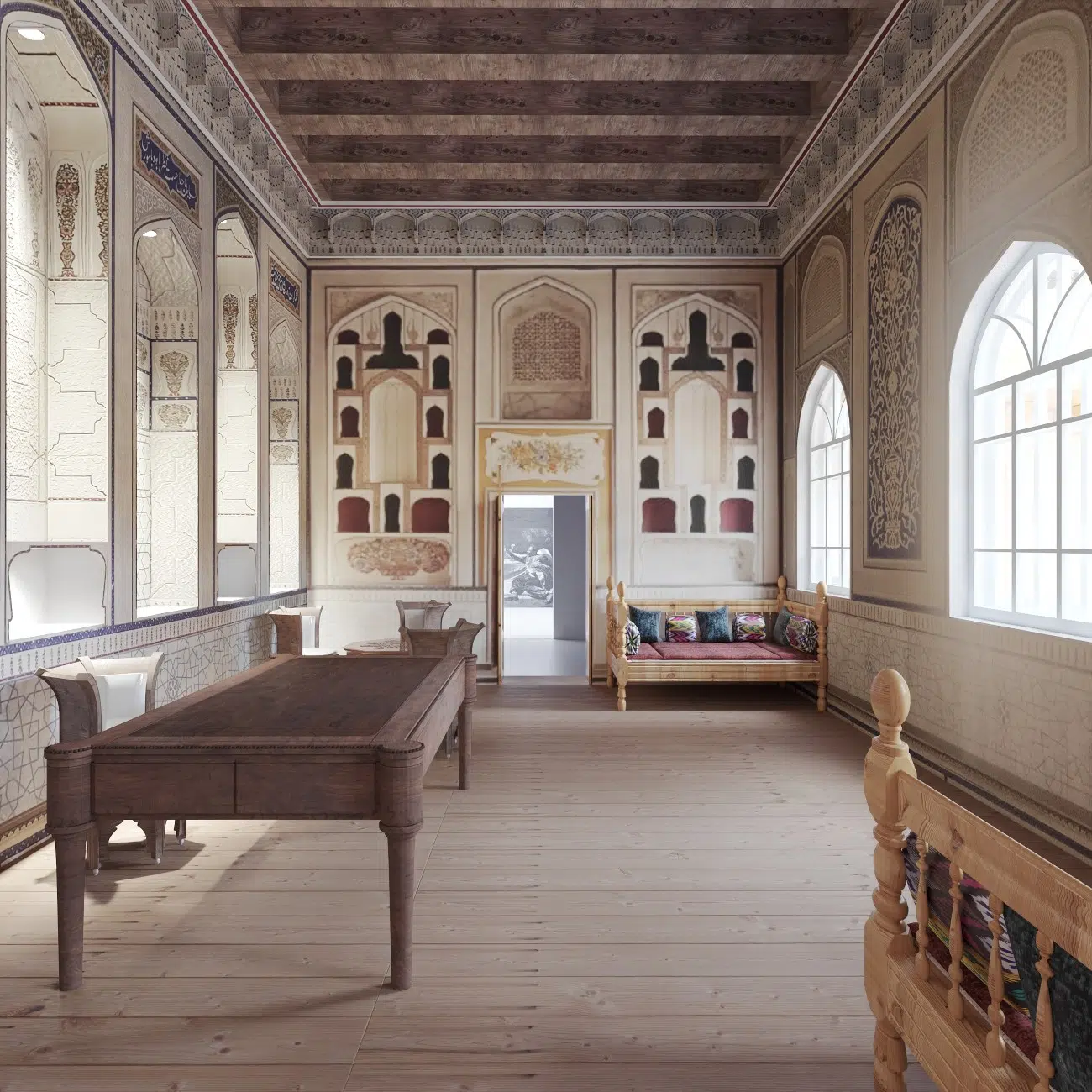 Representación del Museo del Patrimonio Jadids por Lina Ghotmeh