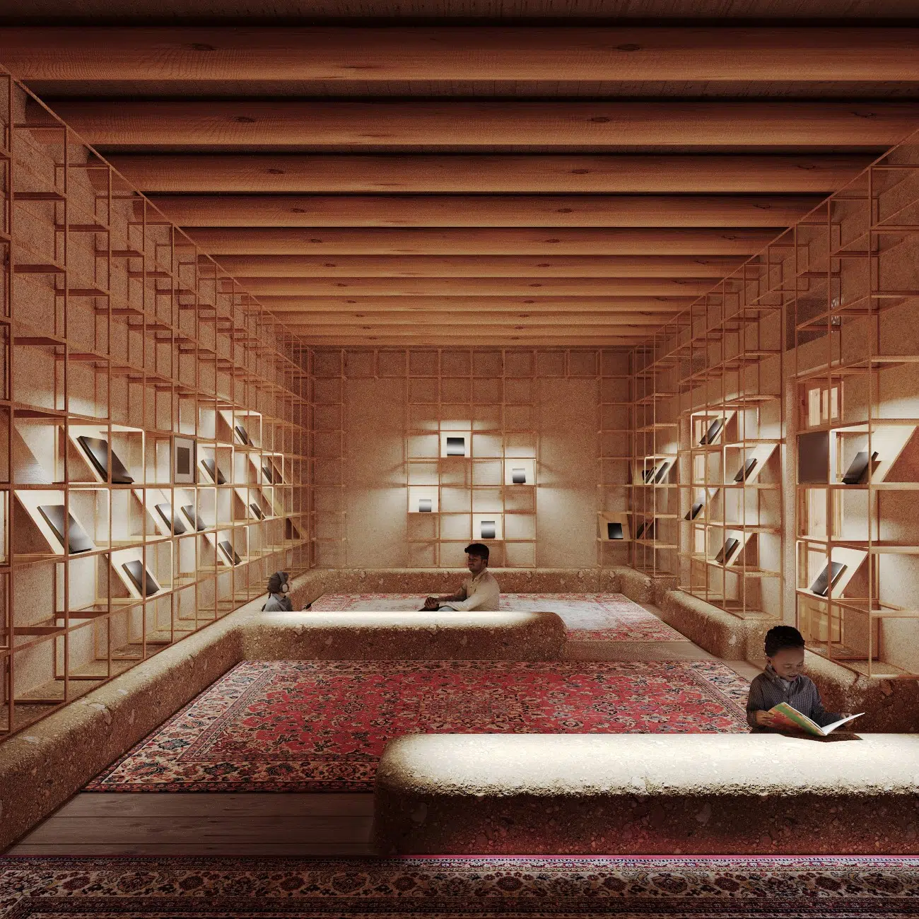 Representación del Museo del Patrimonio Jadids por Lina Ghotmeh