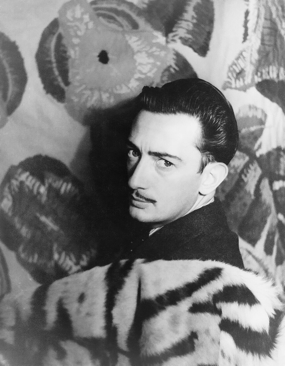 Portrait of Salvador Dalí in 1939, from the Carl Van Vechten Photographs collection