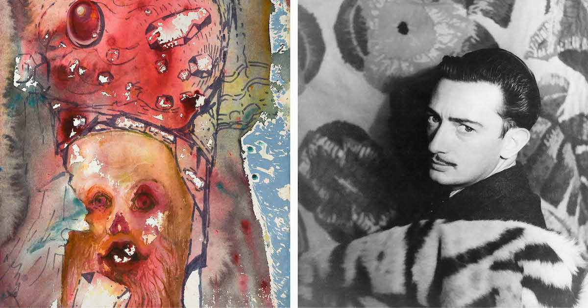 Lost Dalí Work Originally Bought for $200 at House Sale Snags Over $60,000 at Auction