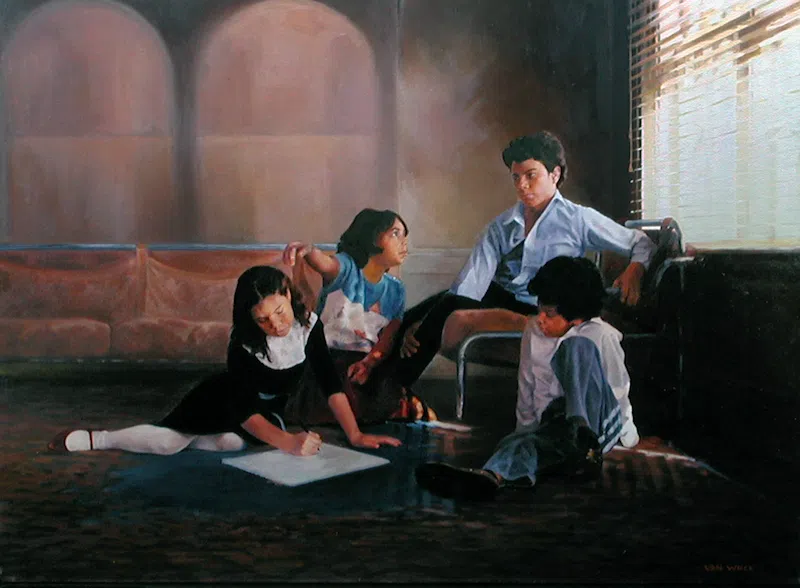 나이젤 반 비크의 그림