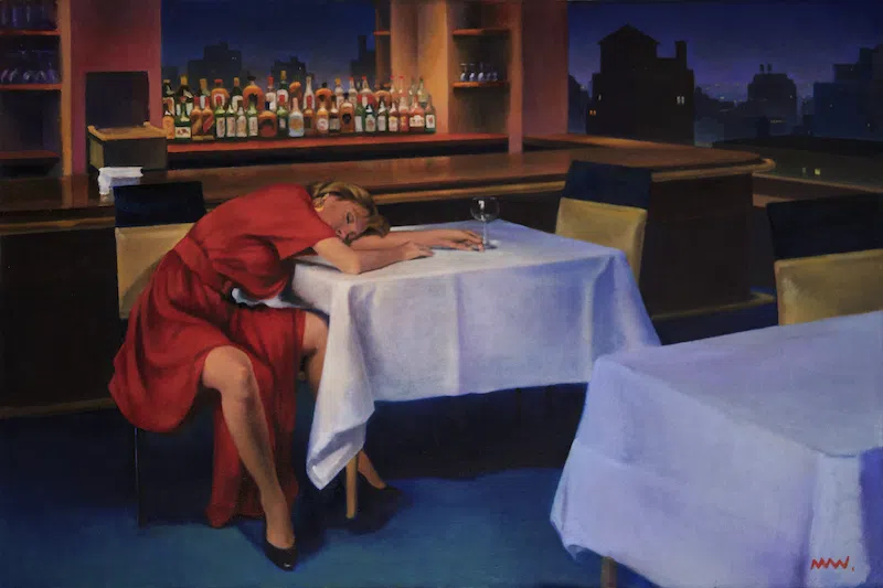 나이젤 반 비크의 그림