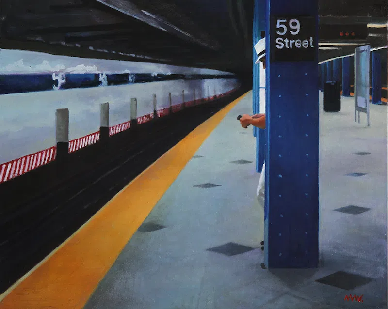 나이젤 반 비크의 그림