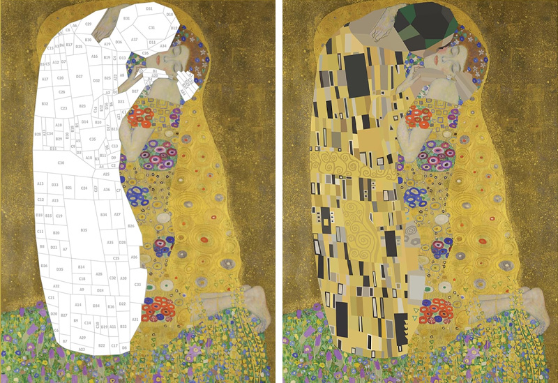 Peel and Stick Your Way to a Masterpiece With These Paint-By-Sticker Books