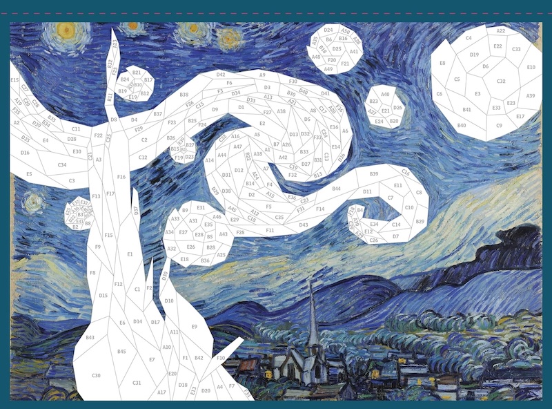 Paint by Sticker: Works of Art