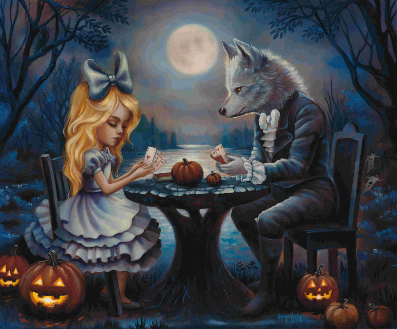 Alice in Pumpkinland by Simona Candini