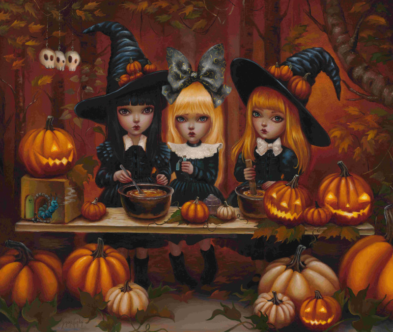 Alice in Pumpkinland by Simona Candini