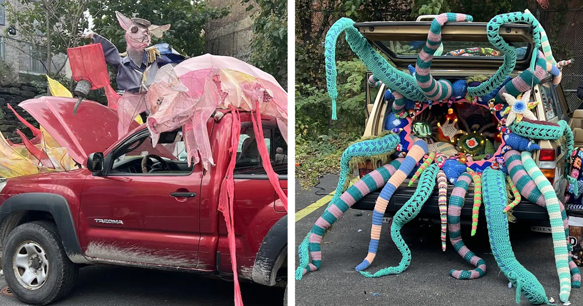 Community-Driven Exhibition Transforms Cars Into Unconventional Vehicles for Site-Specific Art