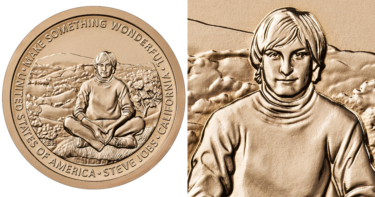 U.S. Mint Honors the Legacy of Steve Jobs as With Special $1 Coin