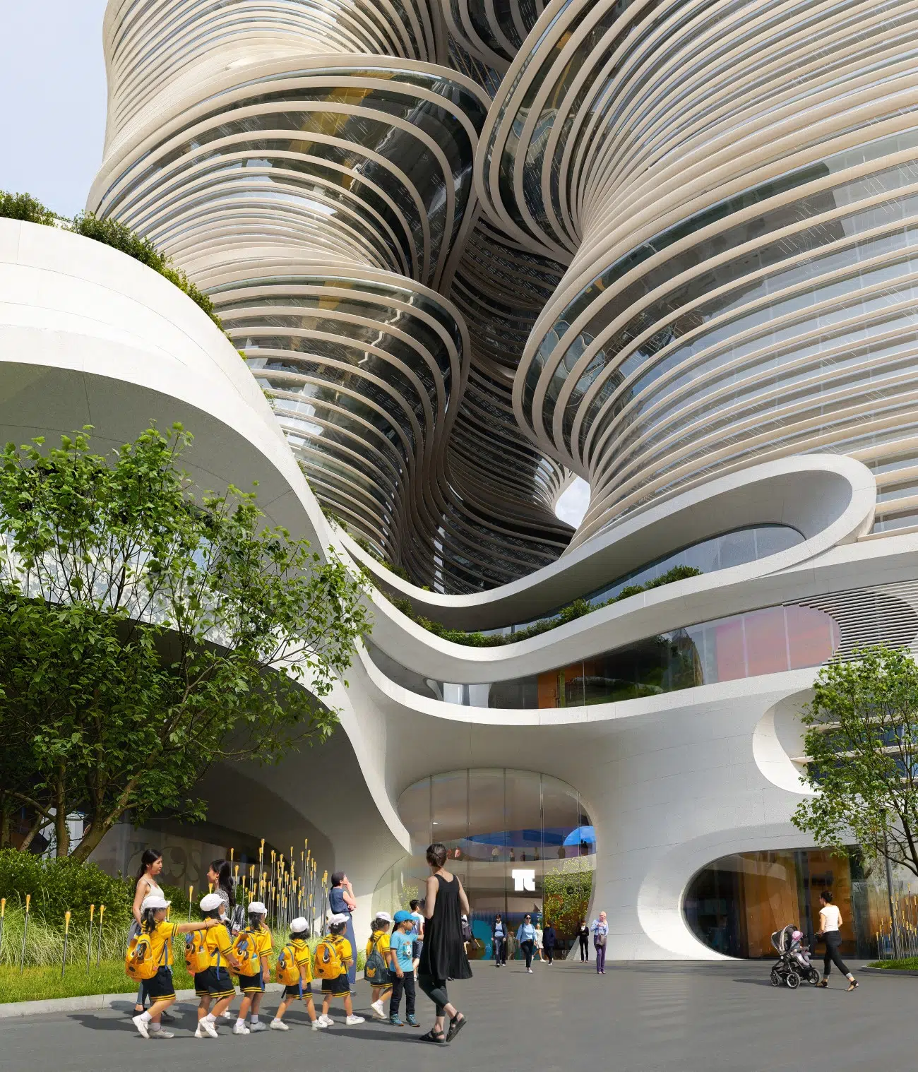 Yidan Center by ZHA