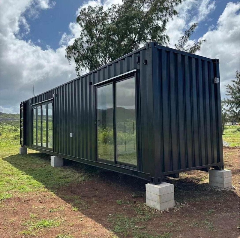 Minicasa amazónica de dos pisos