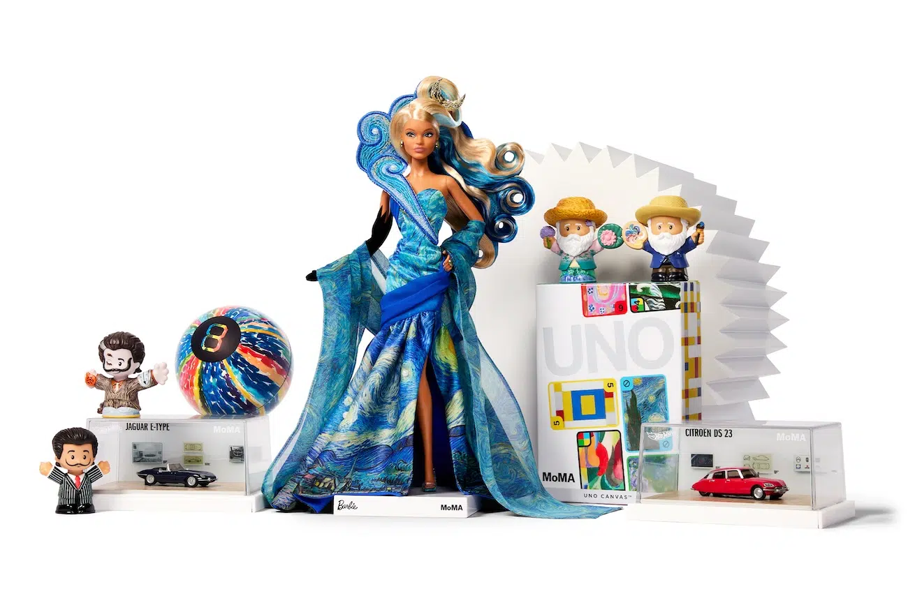 Mattel and MoMA Collaboration - All Products Included