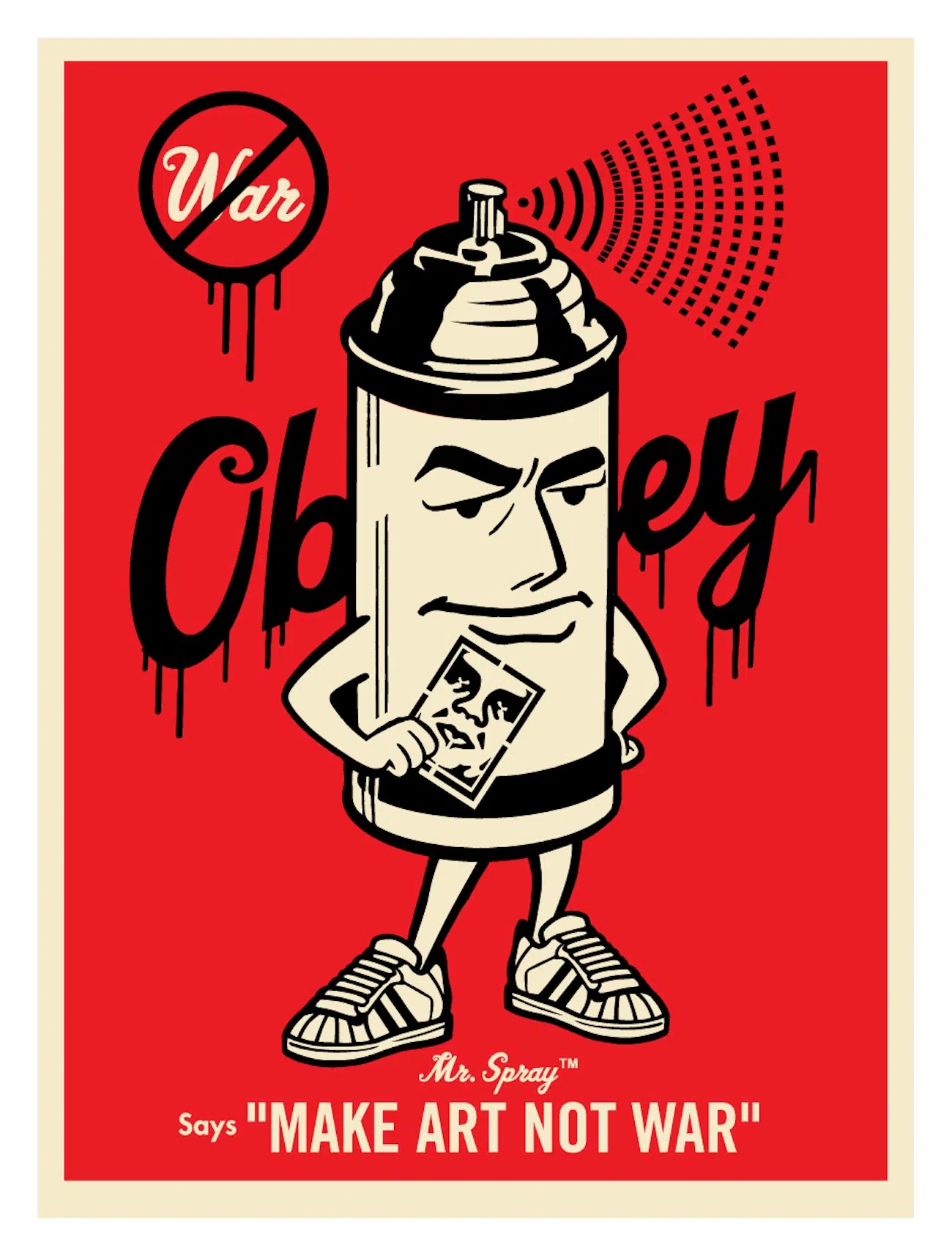 Shepard Fairey Out of Bounds Exhibition